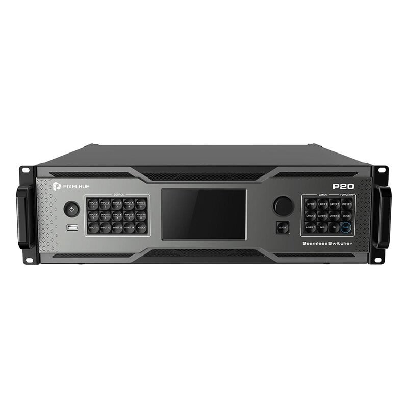 PIXELHUE P20-DS cu Flight Case
