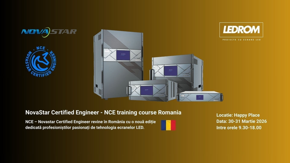 NovaStar Certified Engineer - NCE Romania 2026